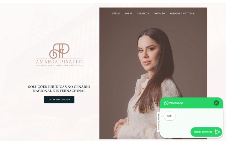 Screenshot of alpinaffo.adv.br