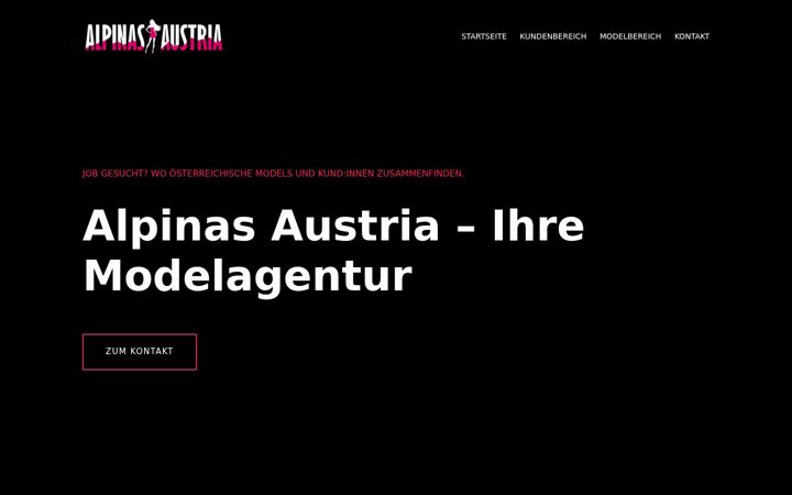 Screenshot of alpinas.at