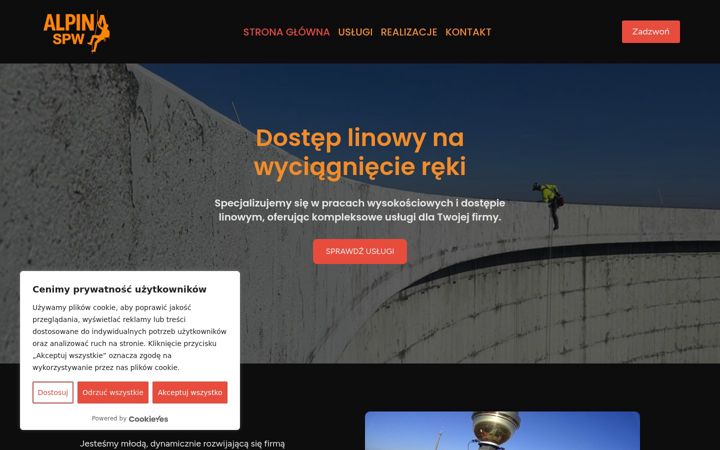 Screenshot of alpinaspw.pl