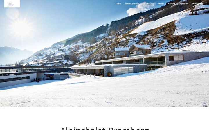 Екранна снимка на alpinchalet-bramberg.at