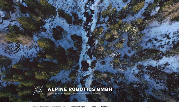 Screenshot of alpine-robotics.com