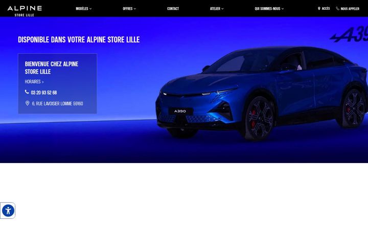 Snímek obrazovky alpine-store-lille.fr