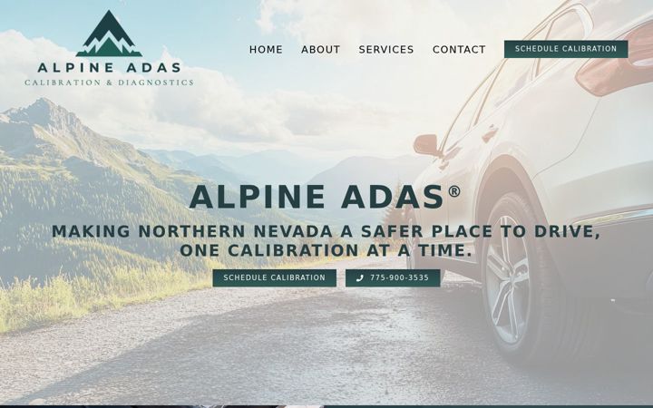 Screenshot of alpineadas.com