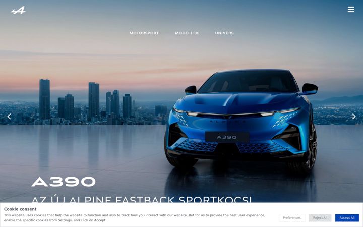 Ekrano kopija alpinecars.hu