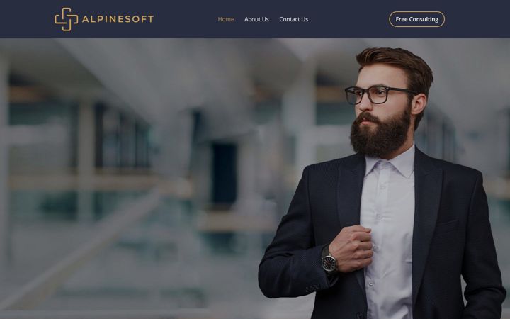Screenshot di alpinesoft.in