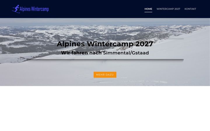 Screenshot di alpineswintercamp.de