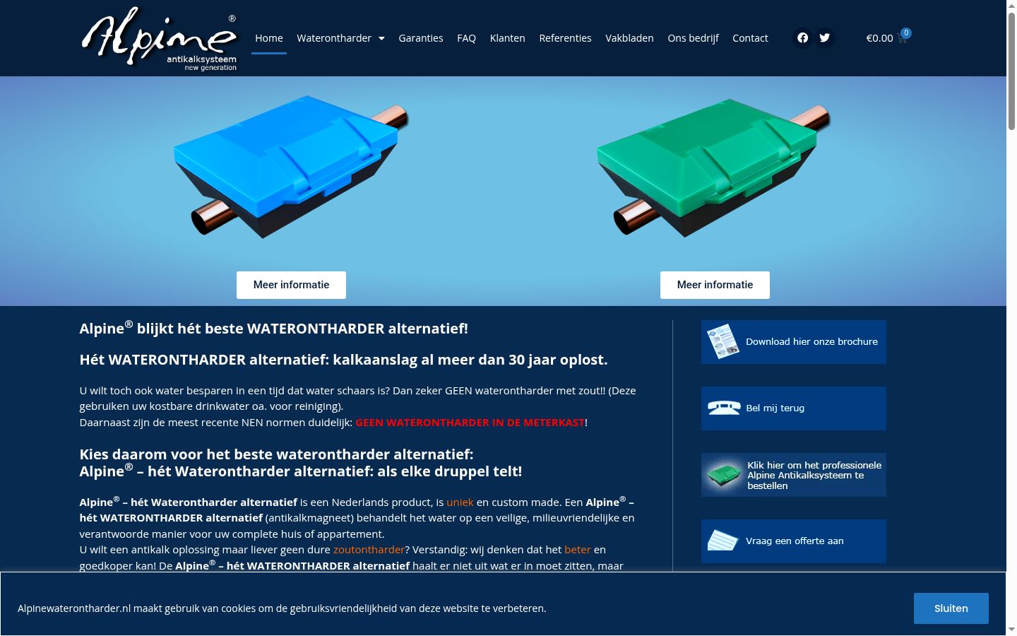 Screenshot tal-banner tal-kunsens muri qabel kwalunkwe interazzjoni