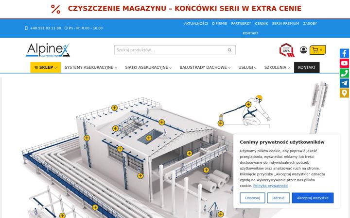 Ekrānuzņēmums no alpinex.net.pl