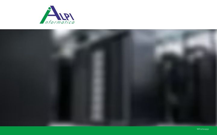 Screenshot of alpinformatica.it