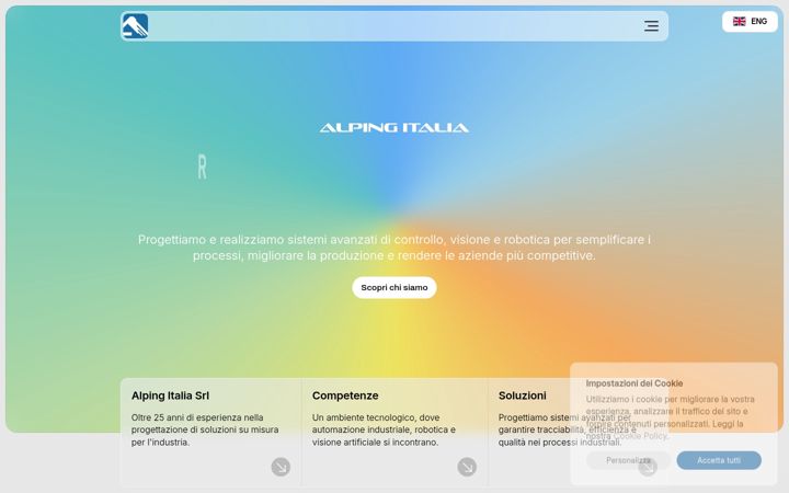 Screenshot of alping.it