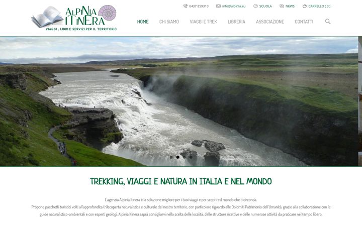 Snímek obrazovky alpinia.eu