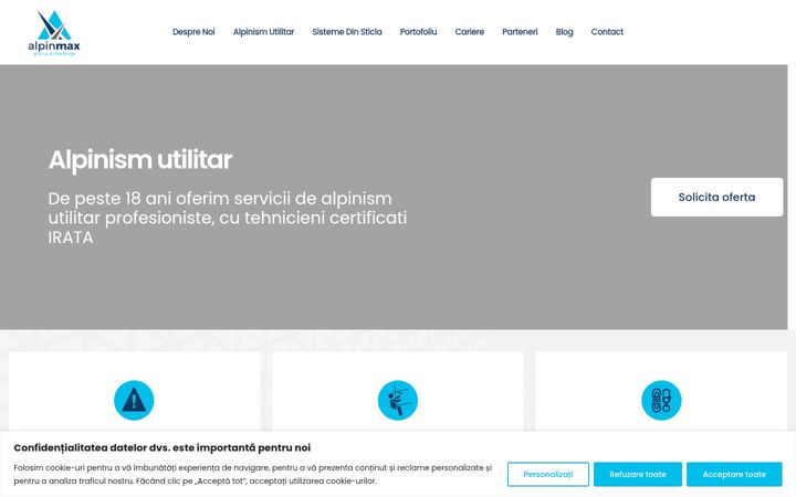 Screenshot of alpinmax.ro