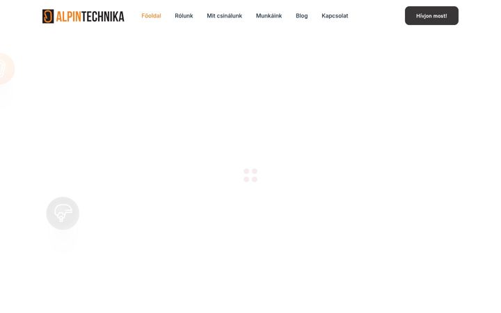 Screenshot of alpintechnikaszeged.hu