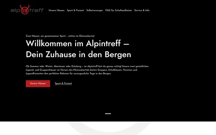 Screenshot of alpintreff.at