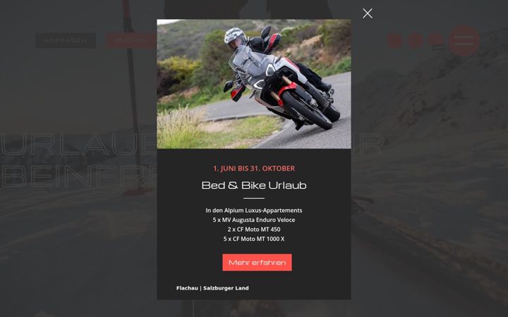 Screenshot of alpium.de