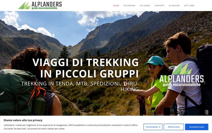 Screenshot of alplanders.com