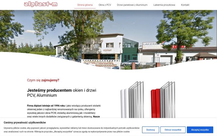 Screenshot of alplastgrojec.pl