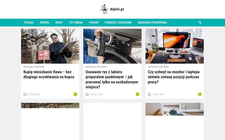 Screenshot of alplin.pl