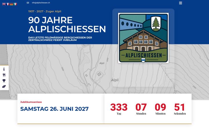 Ekrano kopija alplischiessen.ch