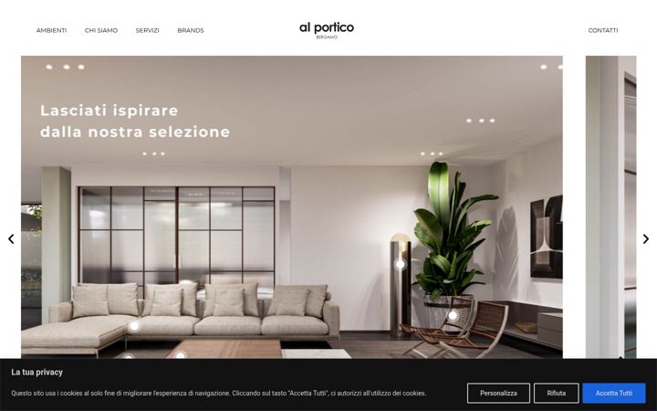 Screenshot of alporticobergamo.com