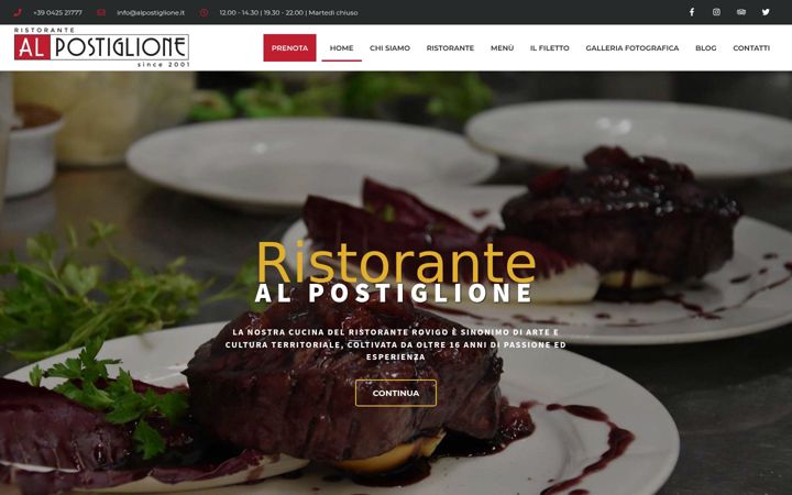 Skjermbilde av alpostiglione.it