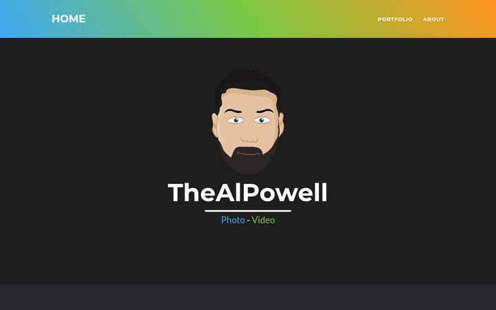 Screenshot of alpowell.co.uk