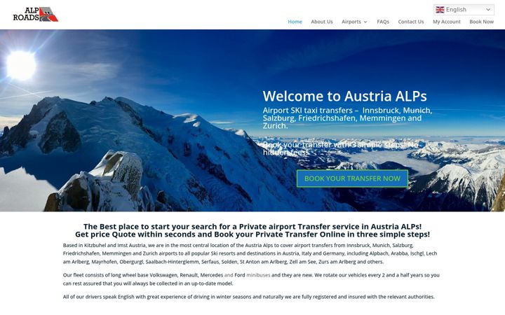 Screenshot of alproads.at
