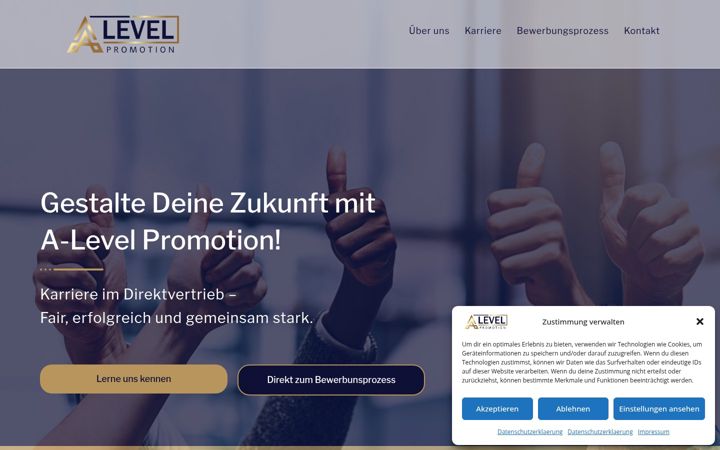 Screenshot of alpromotion.de