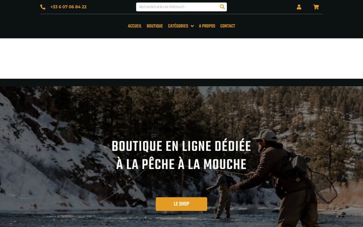 Captura de pantalla de alps-flyfishing.fr