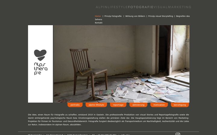 Screenshot of alps-therapie.com