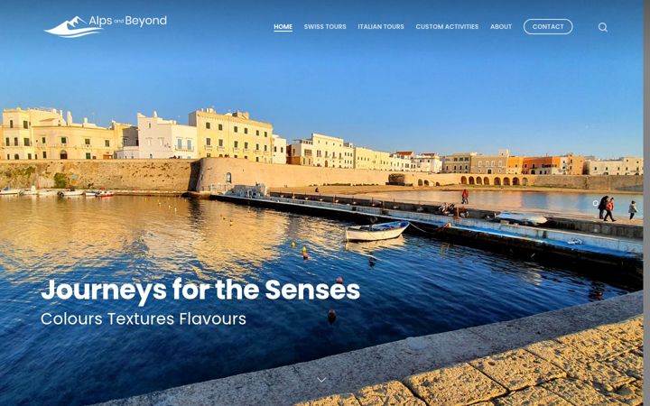 Screenshot of alpsandbeyond.com