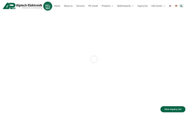 Screenshot of alptech.de