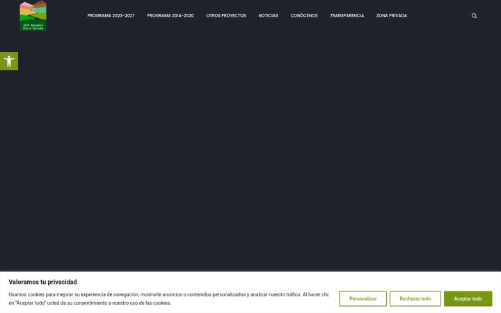 Screenshot of alpujarraalmeria.es