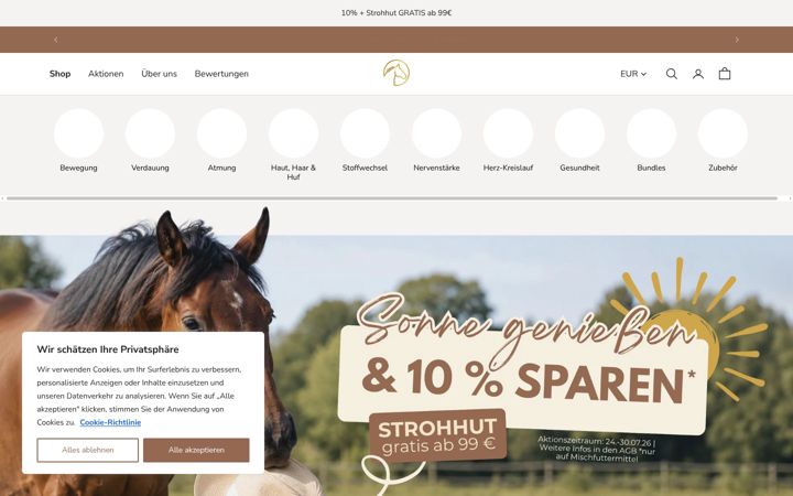 Screenshot van alpurial.de
