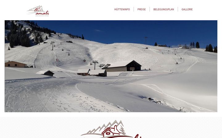 Screenshot of alpzimmer.ch