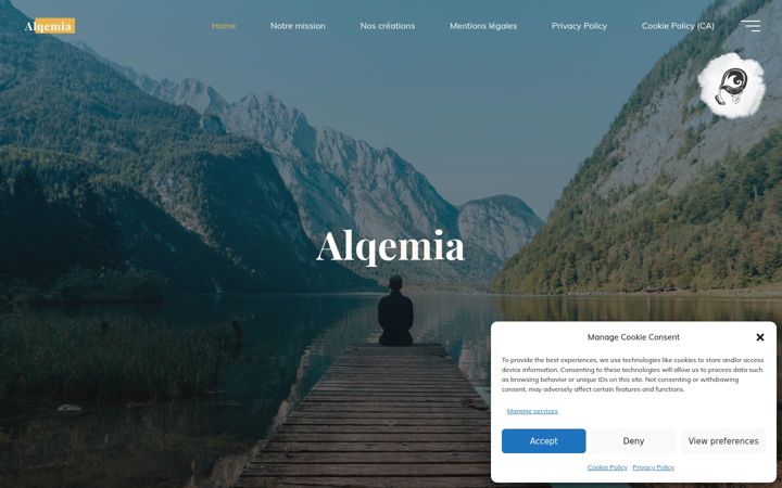 Snimka zaslona za alqemia.com