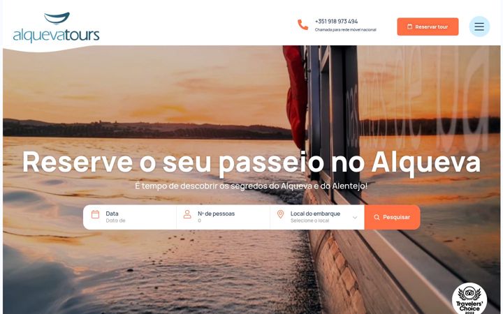 Ekrānuzņēmums no alquevatours.com