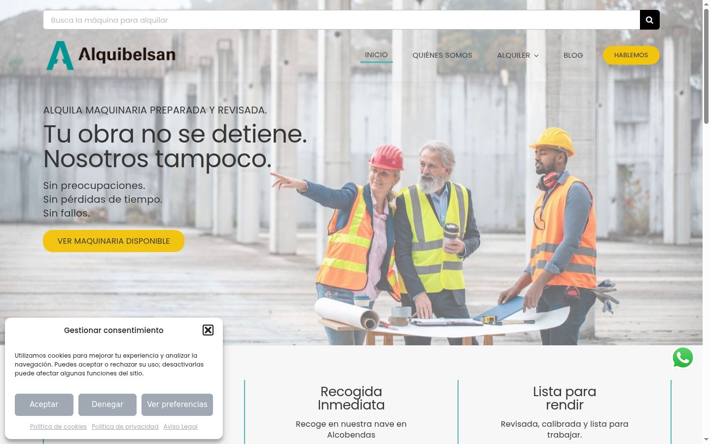 Snímek obrazovky baneru souhlasu zobrazeného před jakoukoli interakcí
