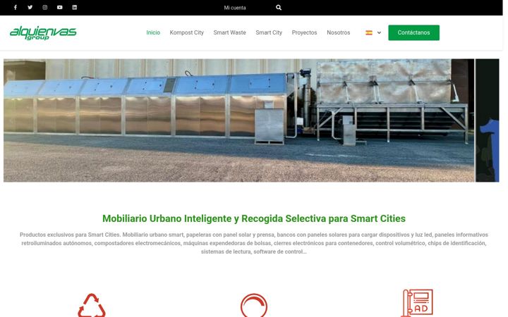 Екранна снимка на alquienvas-smart.com