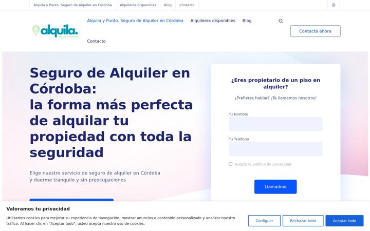 Screenshot of alquilaypunto.es