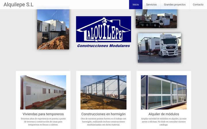 Screenshot of alquilepe.es