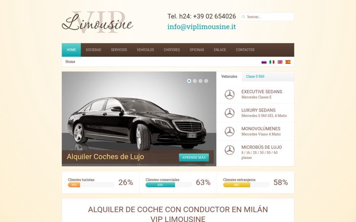 Posnetek zaslona alquiler-de-coches-con-chofer.com
