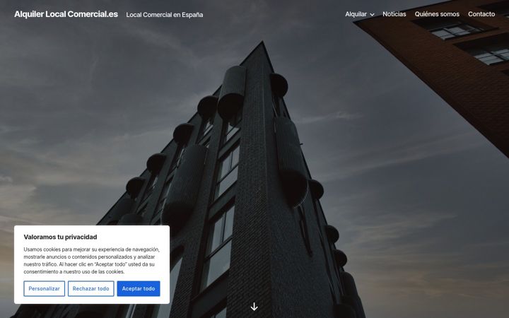 Screenshot of alquiler-local-comercial.es