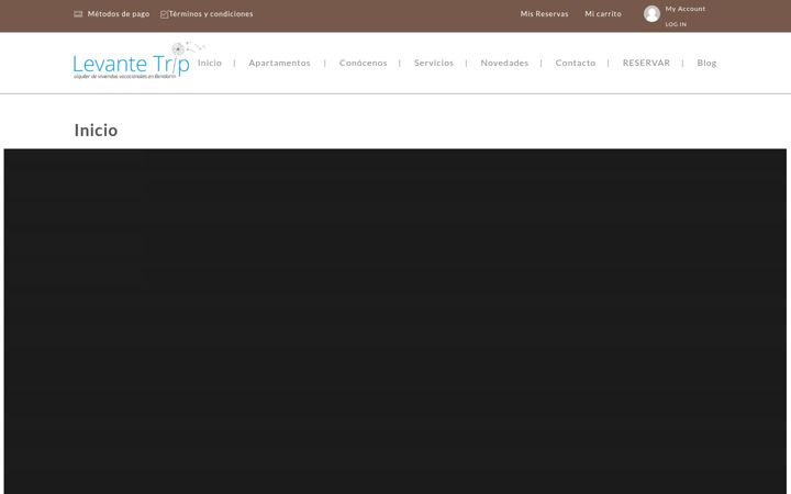 Screenshot of alquilerapartamentosenbenidorm.es