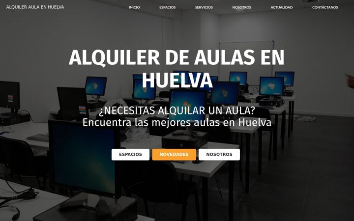 Zrzut ekranu alquileraulahuelva.es