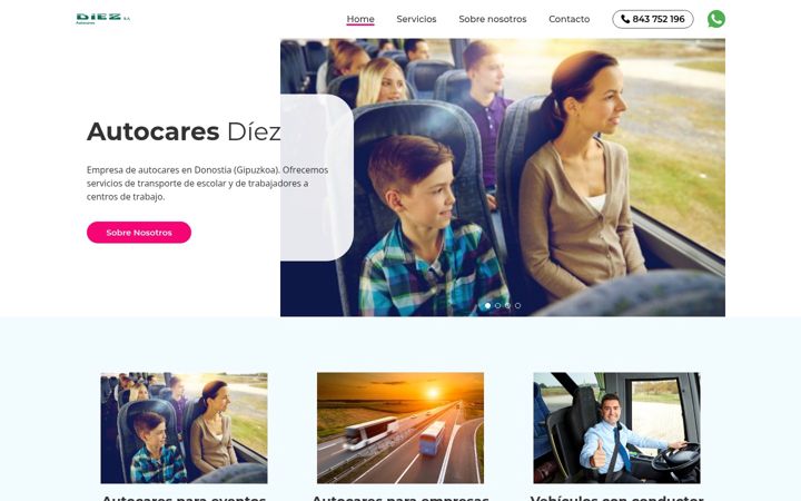 Screenshot of alquilerautocaresdonostia.com