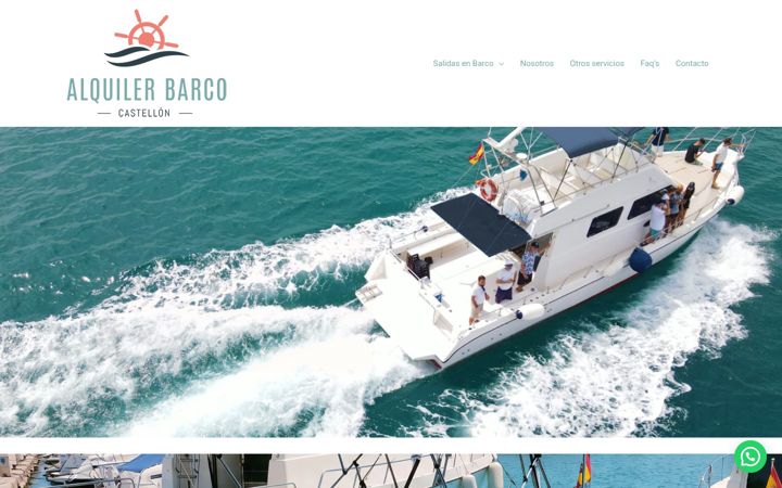 Screenshot του alquilerbarcocastellon.com
