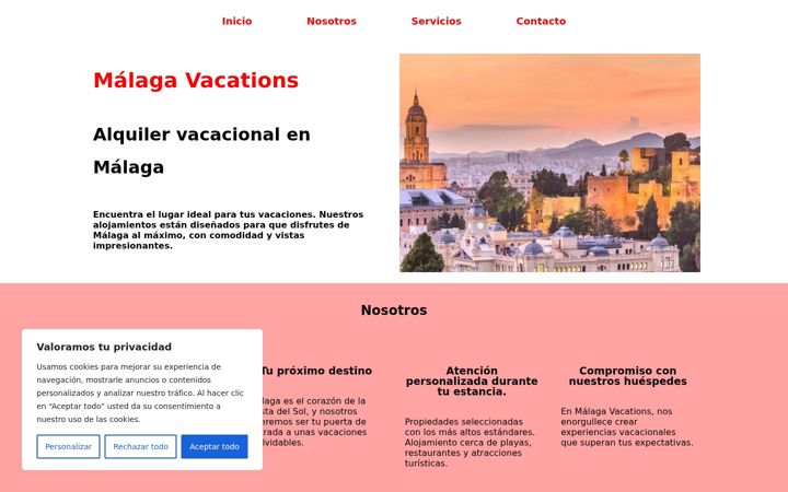 Screenshot of alquileres-vacaciones.es