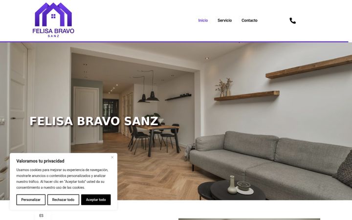 Screenshot of alquileresmadridmalaga.com
