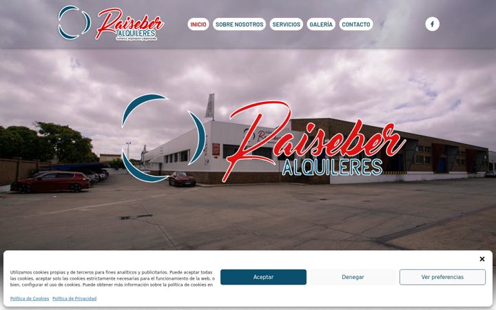 Screenshot of alquileresraiseber.com